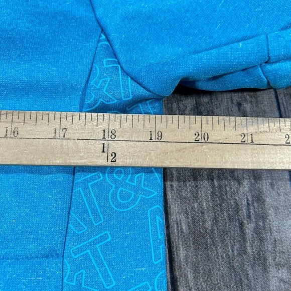 AT&T Employee Uniform Hoodie Performance Sweatshirt Small Mens Blue ATT - Picture 5 of 7
